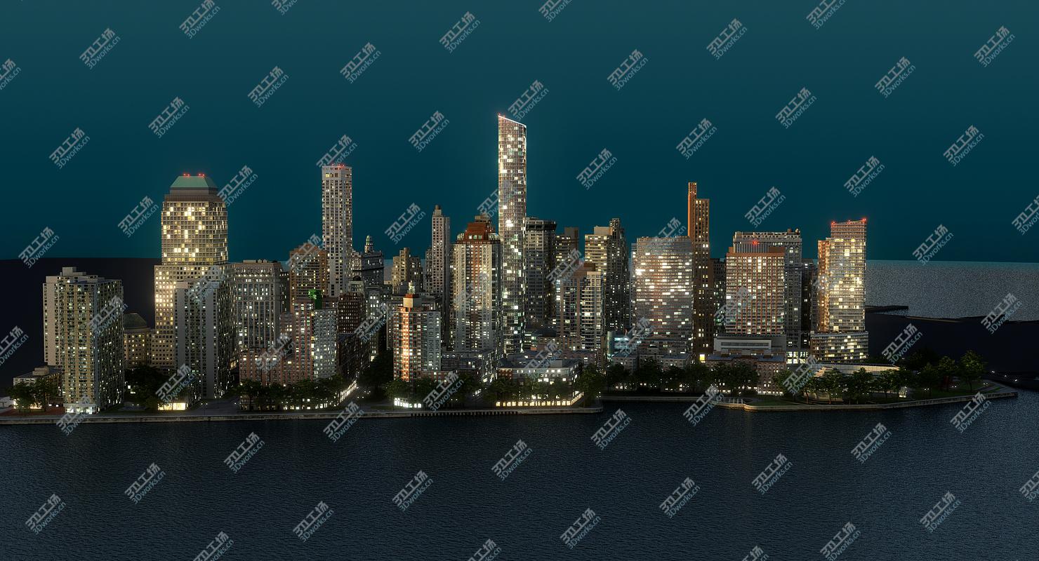 images/goods_img/20210113/Manhattan Lower Night Part01 Low Poly/3.jpg